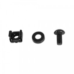 Carbon M6 Cage Nut and Screw Hardware Kit