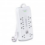 Professional Surge Protector, 8 Outlet, 6' Cord