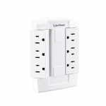 Swivel Wall Adapter, 6 Outlet