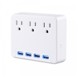 Professional Surge Protector, 4 Lighted USB Port