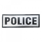 Reflective Name Plate "Police"