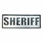 Reflective Name Plate "Sheriff"