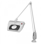 White 16-Diopter Stretchview Magnifier with 33" Arm
