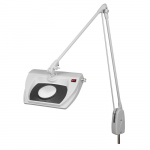 White 16-Diopter Stretchview Magnifier with 43" Arm