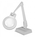 Gray 11-Diopter Circline LED Magnifier w/ 28" Arm