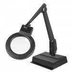 Gray Circline 16-Diopter LED Magnifier w/ 28" Arm