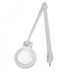 Gray 11-Diopter Circline LED Magnifier w/ 42" Arm