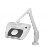 White 16-Diopter 5X Stretchview LED Magnifier