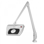 White 16-Diopter 5X Stretchview LED Magnifier