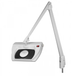 White 16-Diopter 5X Stretchview LED Magnifier