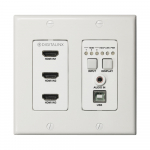 Wall Plate with Pass-Through Audio