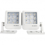 Nano Stacks Double Spotlight w/ White Housing