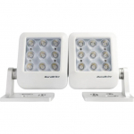 Nano Stacks Double Spotlight w/ White Housing