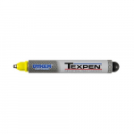 Paint Marker Industrial, Steel Fine Ball Tip, Yellow