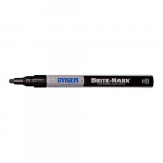 Brite-mark Fine Permanent Paint Marker Black 48 Pack