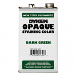Opaque Staining Color Dark Green1 gal Can 4 Pack