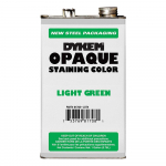 Opaque Staining Color Light Green1 gal Can 4 Pack