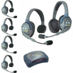 UltraLITE 6-Person Intercom System with Headset