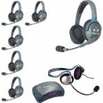 UltraLITE 7-Person Intercom System with Headset