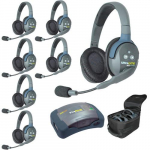 UltraLITE 7 Person System with 7 Double Headset and HUB