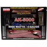 5000 Watts, 4 Ga. Complete Amplifier Kit