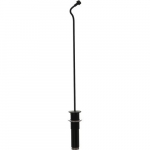 Gooseneck Microphone, High Definition 12", Black