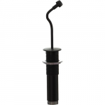 Gooseneck Microphone, High Definition 3", Black
