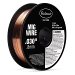Solid MIG Welding Wire 0.03" x 11 lb x 8" Spool