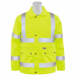 S371 Rain Coat Reflective Hi Viz Lime 2X