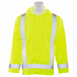 S373 Oversized Rain Jacket Hi Viz Lime 3X/4X