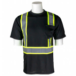 9006NC Mesh Short Sleeves Black 5X