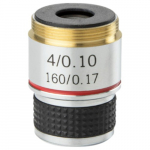 Achromatic 4x/0.10 Objective for Microblue