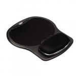 Easy Glide Gel Wrist Rest and Mouse Pad - Black