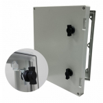 12" x 10" Flat Cover w/ Non Locking Wing Knobs