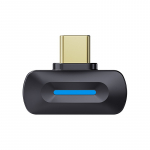 Portable High-Resolution Bluetooth Transmitter Black