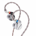 Dynamic In-Ear Monitor Magnalium Diaphragm Silver