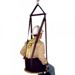 Work Seat, 21x16", Built-in Harness