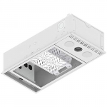 Ceiling Box with 4 Internal / 1 External AC Outlet, 1'x2'