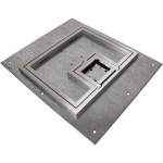 Floor Box Cover with Aluminum Flange