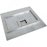 Floor Box Cover with Aluminum Flange