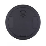 Smart Fit Cover for Poke-Thru Box, 10'', Black