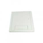 Locking Cover for Wall Box, White