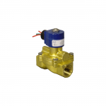 S21 Series Solenoid Valve, 3/8", Brass