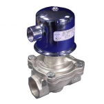 Steel 1-1/2" NPT Normally Open Solenoid Valve
