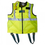 High Visibility Fall Protection Vest, Yellow, 2XL