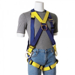 Full Body Harness with Front D Ring Pass, 2XL Size