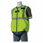High Visibility Fall Protection Vest Harness, 2XL