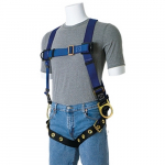 Full Body Harness with Hip D-rings and Tongue Buckles