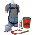 Roofer's Kit with Single Use Anchor