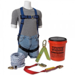 Roofer's Kit with Reusable Anchor